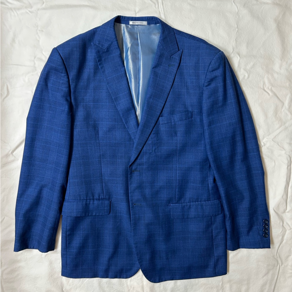 Men's 2 Piece Blue Suit